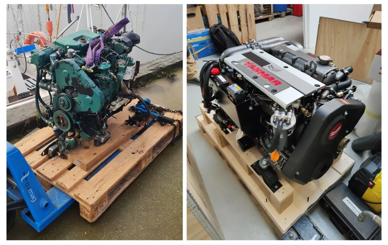 Yanmar 4JH45 vs Volvo Penta D2-50
