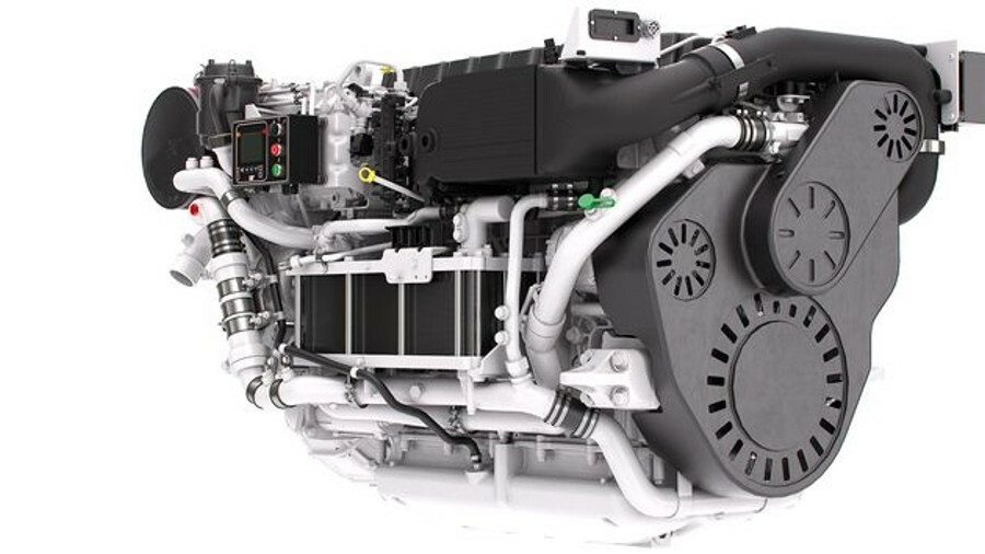 Caterpillar C12.9 Marine Engine 1 CAT C12.9 marine engine