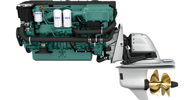 Volvo Penta D6-370 370hp